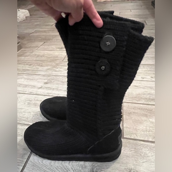 Ugg Classic Cardy black size 5 - Picture 5 of 9